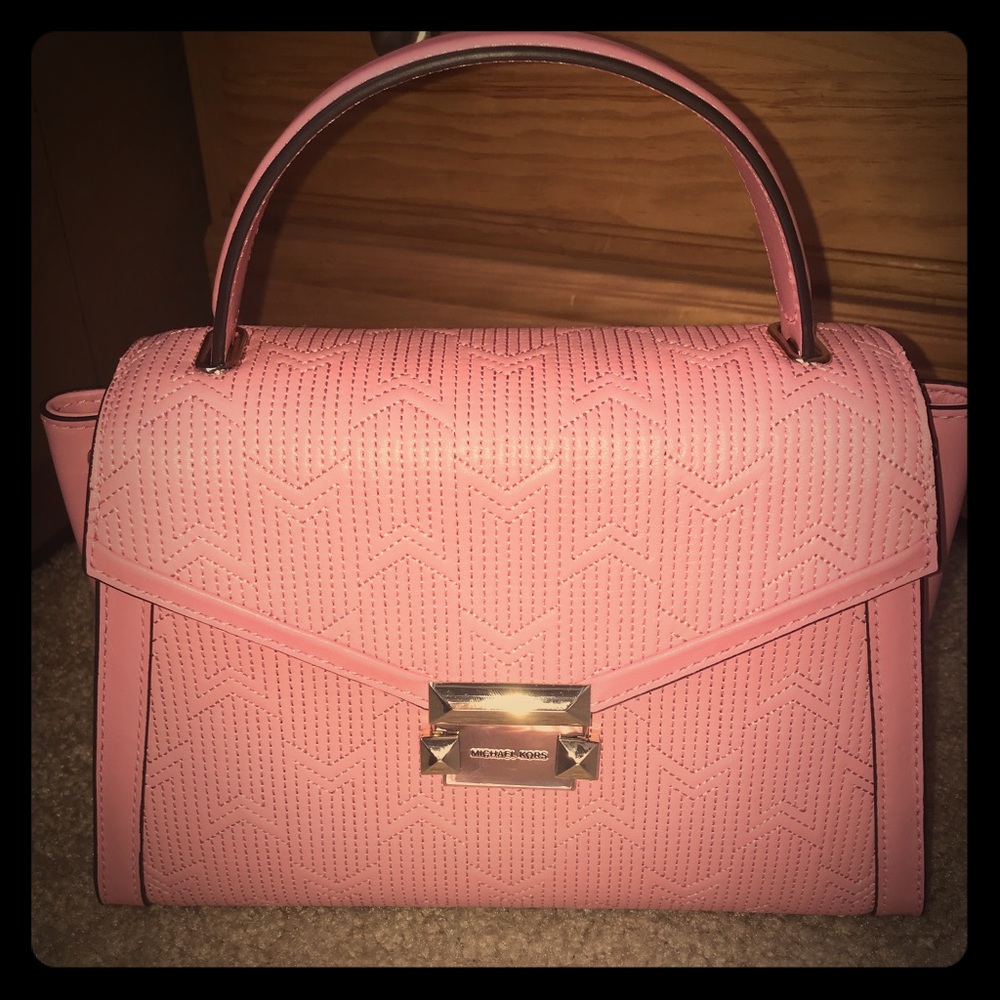 Pink Michael Kors purse